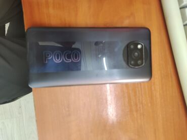 ми плей телефон: Poco X3 Pro, Колдонулган, 128 ГБ, түсү - Боз, 2 SIM