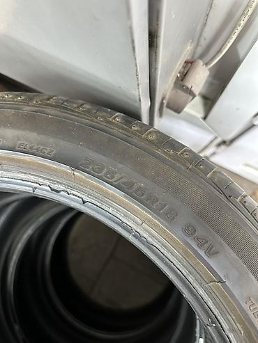turan: Продаю Комплект летних шин Bridgestone Turanza - Размер: 235/45 R18 — 4