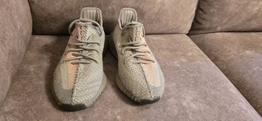 шлёпки adidas: Yeezy Boost 350 Sand Taupe, новые, оригинал, размер 41.5, по стельке