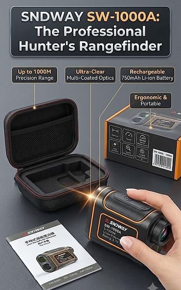 Лазерный дальномер SNDWAY SW-1000A — профессиональное решение для
