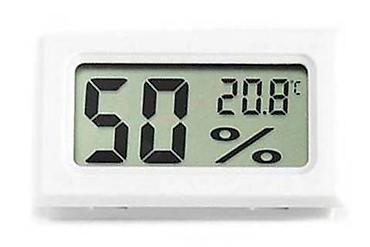 термометр: Rəqəmsal termometr. Bu termogigrometr otağda temperatur və rütubəti — 1