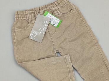 legginsy w wzory: Spodnie jeansowe, 3-6 m, stan - Idealny