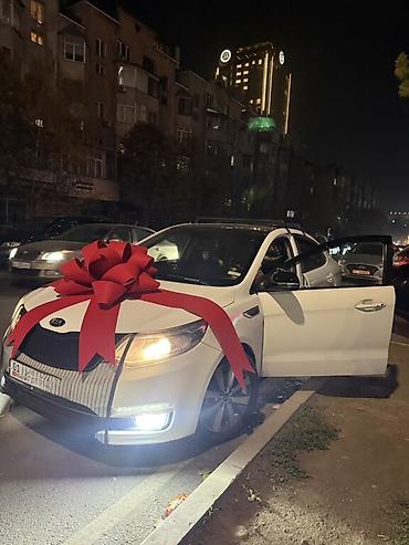 Декоративные ленты и банты: Большой декоративный бант для автомобиля - Яркий красный цвет — 5