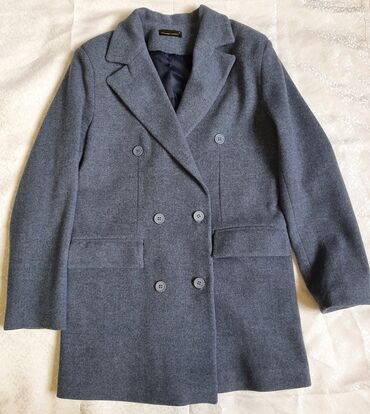 женские короткие пальто: Пальто S (EU 36), цвет - Синий