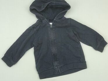 niebieska koszula polo ralph lauren: Sweatshirt, H&M, 9-12 months, condition - Good