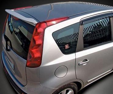 SPOJLER KACKET NISSAN NOTE (3) | Spojler Kačket za zadnja peta vrata