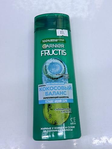 кончи: Garnier Fructis Кокосовый Баланс — укрепляющий шампунь для волос — 1