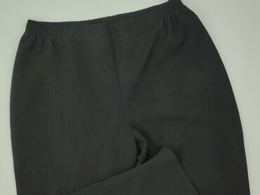 spodnie dresowe z napisami: Spodnie materiałowe damskie, rozmiar 4XL