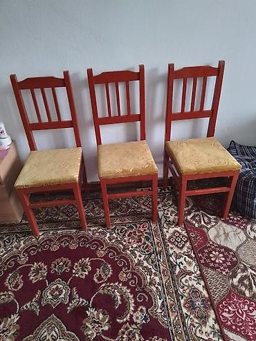 походные стулья бишкек: Продаётся 4 тошок по 2000 сом, продаётся комплект стол 6 стульями 8000 — 4