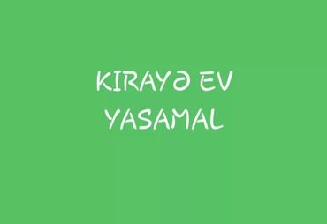 yasamalda heyet evleri kiraye: 22222 kv. m, 1 otaqlı, İnternet, Su, Qaz