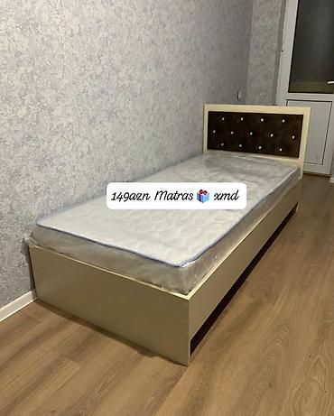 Çarpayılar: Tək nəfərlik çarpayı dəsti - Ölçü: standart tək nəfərlik (təxmini — 2