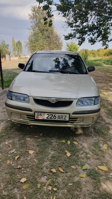 коробка опель вектра б: Mazda 626 седан 1997, бежевый металлик, объем 1.8. Состояние