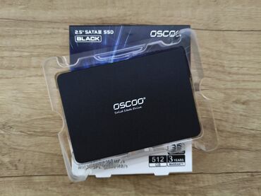 Другие комплектующие: Накопитель, Новый, OSCOO, SSD, 512 ГБ, 2.5", Для ПК