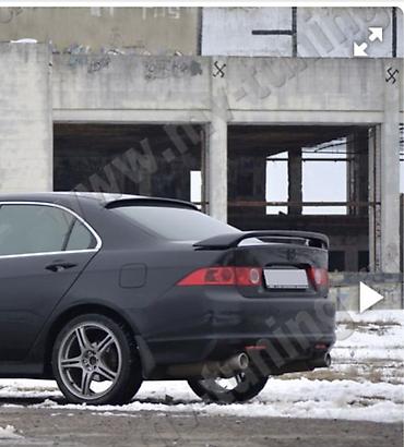 cl 7: Спойлер на Honda Accord cl7 cl9 — 2