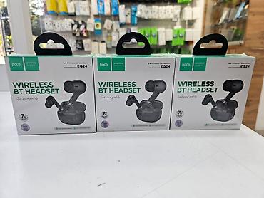 4250 bt: Yeni Simsiz (Bluetooth) Qulaqcıqlar, Hoco, rəng - Qara — 1
