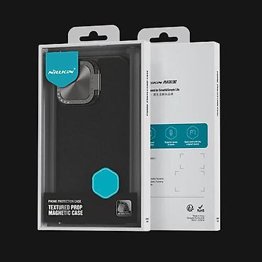 Maske i futrole za telefone: Futrola Nillkin Textured S za iPhone 15 Pro (6.1) crna. Uz brzu — 10