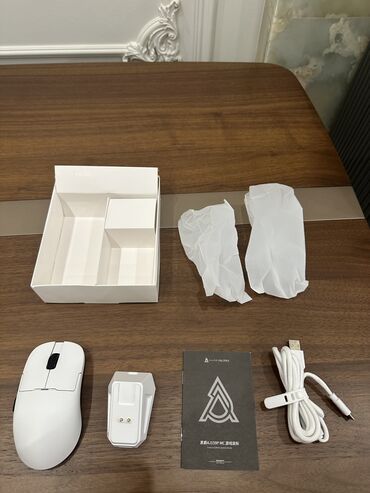компьютерные мыши acer: Мышка Ajazz AJ159MC, вес 56 граммов, 26000 DPI, 400 mAh, цвет белый, с