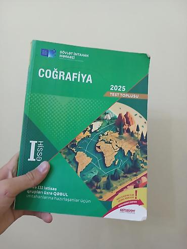Testlər: Coğrafiya Testlər 11-ci sinif, Anar İsayev, DİM, 1-ci hissə — 2