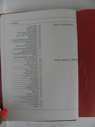 balet za devojcice: Knjiga:za svaku ženu, Tvrd povez 584 strana.Stanje lose:Fale obe — 1
