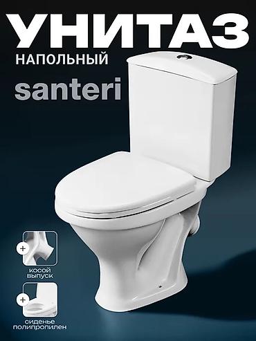 Унитаз Полго орнотуу, Материалы: Керамика