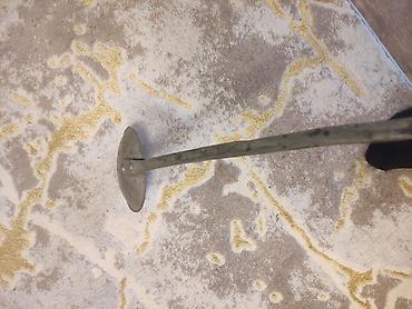 Mətbəx aksesuarları: Metal süzgəc qaşıq - Material: tam metal (ehtimalən dəmir/çəlik — 5