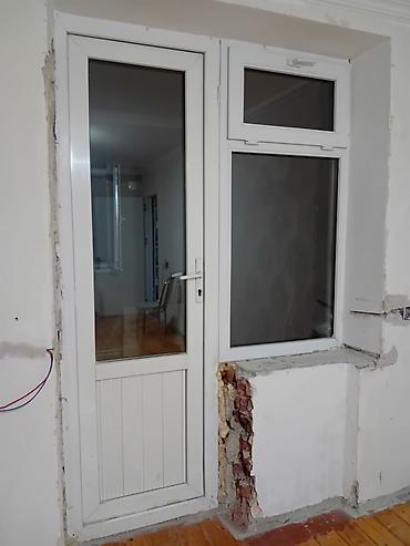 wuwe qapilar: PVC qapı-pəncərə dəsti - Material: Ağ PVC profilli - Komplekt: 1 ədəd — 2