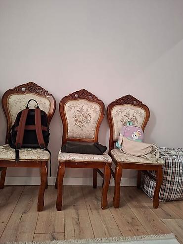 стул для природы: Набор из 5 стульев в классическом стиле. - Каркас: массив дерева с — 1