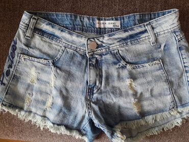 şort: Women's Short Gloria Jeans, M (EU 38), rəng - Mavi