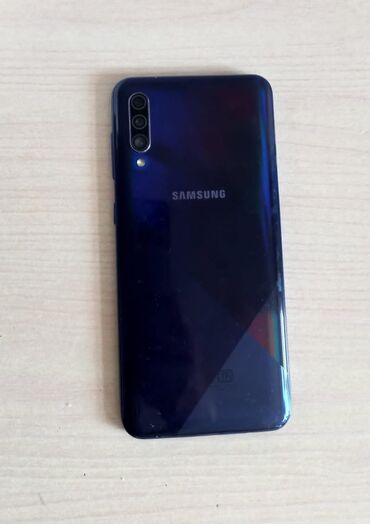 samsung 6712: Samsung Galaxy A30s, 64 ГБ, цвет - Голубой, Две SIM карты, Отпечаток пальца