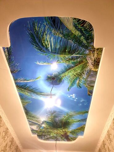 Натяжной потолок: Натяжные потолки матовыйе,глянцевые,3d,карантия монтаж демонтаж — 14