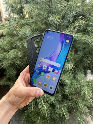 колдонулган телефон: Xiaomi, Redmi Note 9, Колдонулган, 128 ГБ, түсү - Кара, 1 SIM, 2 SIM