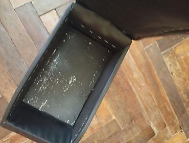 sernisin qazeli: Avtomobil üçün orta qolaltı (armrest) – qara dərimsi material, qırmızı — 4