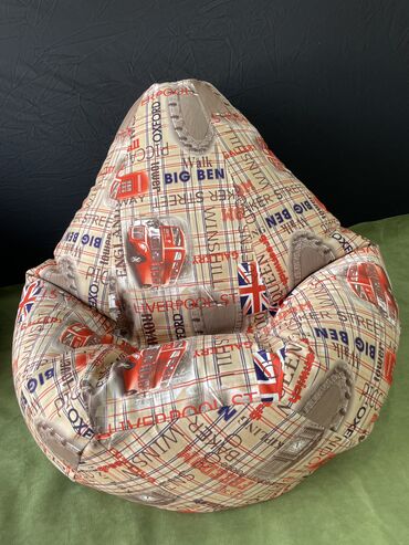 Бинбэги: Бинбэг, Новый, Платная доставка, Самовывоз, цвет - Белый — 4