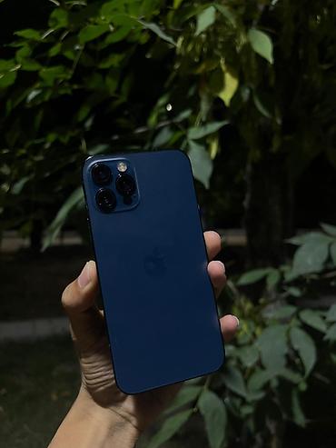 IPhone 12 Pro, Новый, 128 ГБ, Pacific Blue, Кабель, 80 %