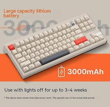 logitech superlight: Клавиатура, Механическая, Проводное, Bluetooth подключение, Размер: 80% — 7