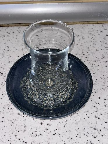 Qab-qacaq və mətbəx ləvazimatları: Çay dəsti, rəng - Göy, 6 nəfərlik — 3