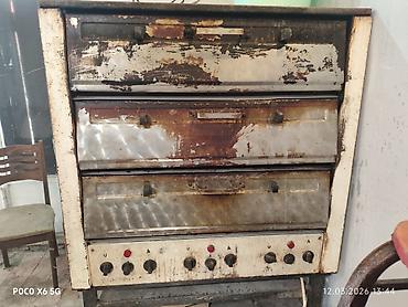 Professional sobalar: Elektrik soba, Pizza, Çörək, Şirniyyat üçün, 3 mərtəbəli, İşlənmiş — 2
