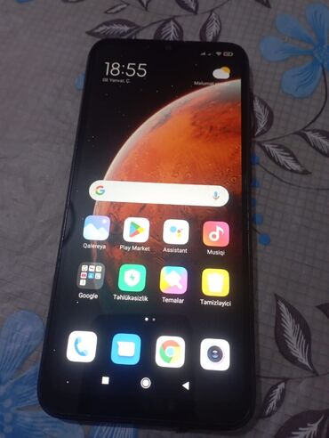 redmi telefonlarinin qiymeti: Xiaomi Redmi 9C, 32 GB, rəng - Qara, 
 Zəmanət, Face ID, Barmaq izi