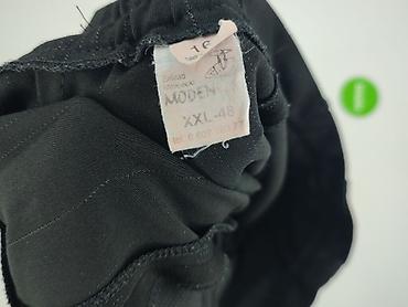 szeroki pasek damski: XXL, Spodnie materiałowe damskie, rozmiar 2XL — 5