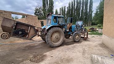 claas jaguar: Трактор МТЗ ж92 фасоль жулгуч фреза Кош менен — 7