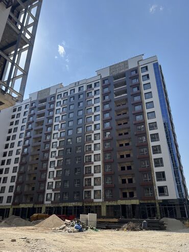 тц бишкек парк: 3 комнаты, 96 м², Элитка, 12 этаж, ПСО (под самоотделку)