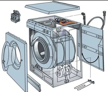 Стиральные машины: Запчасти для стиральных машин Плата Модуль управления Помпа Насос