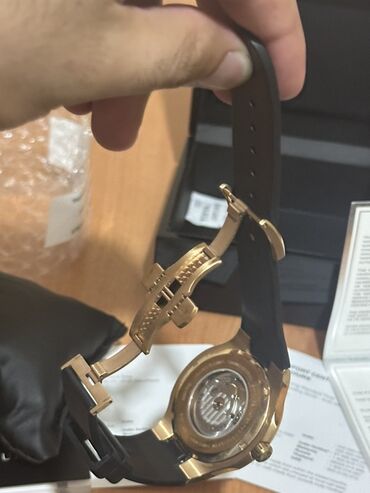 Qol saatları: İşlənmiş, Qol saatı, Bernhard Mayer, rəng - Qızılı — 6