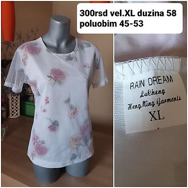 Majice kratkih rukava: Ženska majica kratkih rukava sa cvetnim printom - Brend/etiketa: Rain — 1