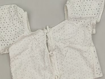spodnie woskowane kremowe: Блузка, Zara, 9 р., 128-134 см, стан - Дуже гарний