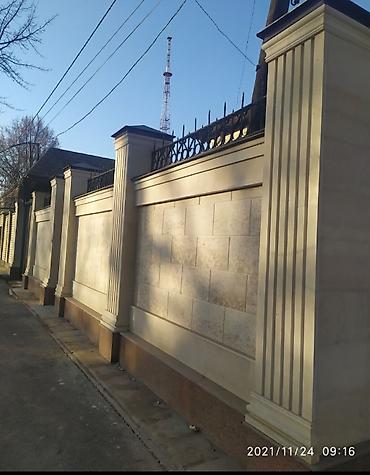 Другие виды отделочных работ: Услуги фасадная плитка сары-таш травертин лестница из гранита — 1