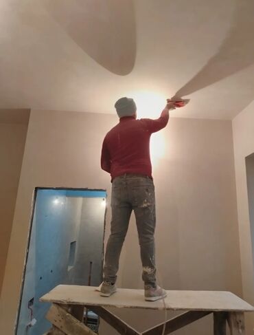 Tavan işləri: Malyar Alcipan Ustasi . Istenilen formada . Gorduyumuz ise Tam — 9