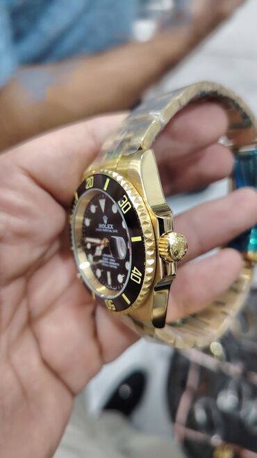 Qol saatları: Yeni, Qol saatı, Rolex, rəng - Qızılı — 12