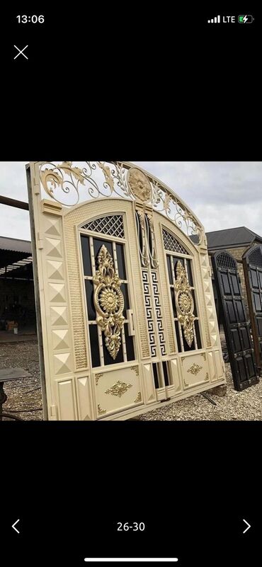 Darvaza təmiri: 1 kv 650 manata Hernov darvazalarin ve seyf qaplarin sifarisi — 9