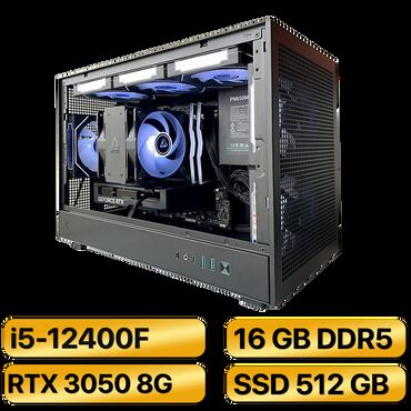офисный пк: Компьютер, ядер - 6, ОЗУ 16 ГБ, Игровой, Новый, Intel Core i5, NVIDIA GeForce RTX 3050, NVMe